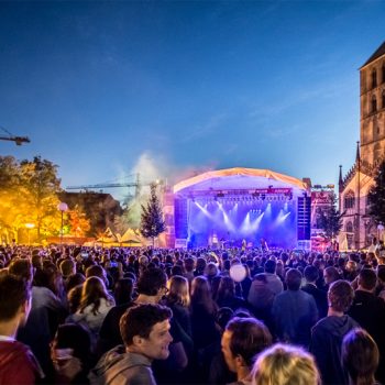 Münster mittendrin: Domplatz Bühne