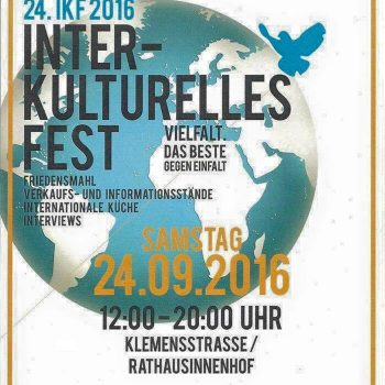 Interkulturelles Fest: Plakat