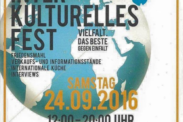 Interkulturelles Fest: Plakat