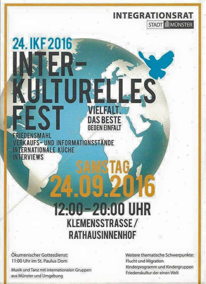 Interkulturelles Fest: Plakat