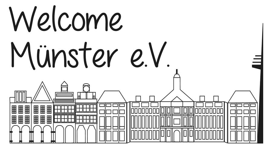 Logo des "Welcome Münster e.V."