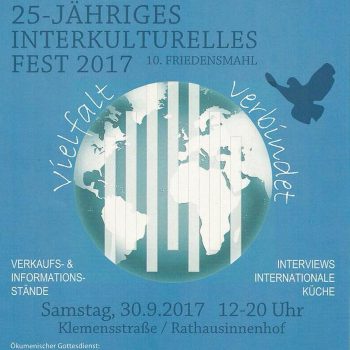 Plakat "Interkulturelles Fest 2017"