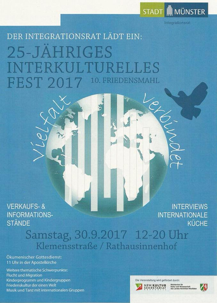 Plakat "Interkulturelles Fest 2017"