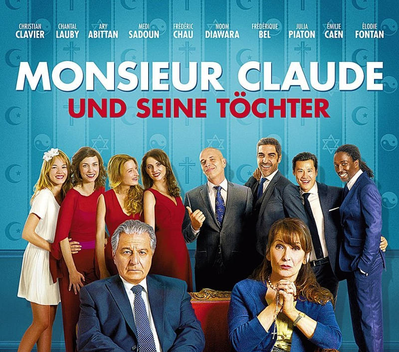 Filmplakat "Monsieur Claude und seine Töchter"