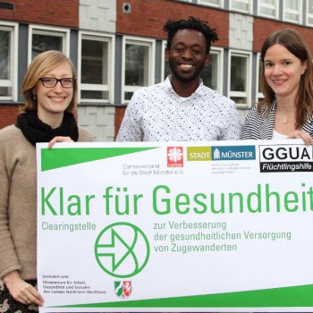 Das Team der Clearing-Stelle "Klar für gesundheit Münster (Foto: Stadt Münster)