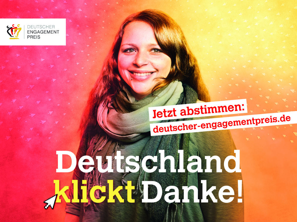 Websticker: Deutscher Engagementpreis